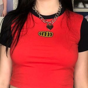 Red UNIF top